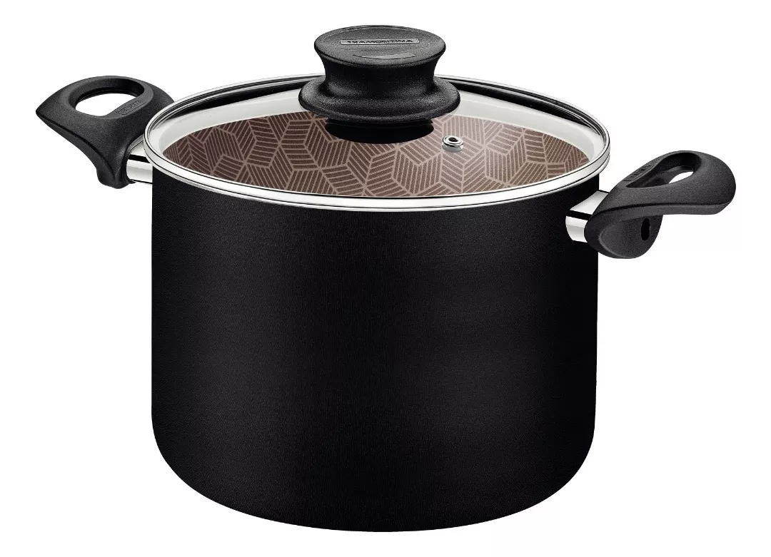 Olla Alta Tramontina Rivoli 9,6 L color Rojo