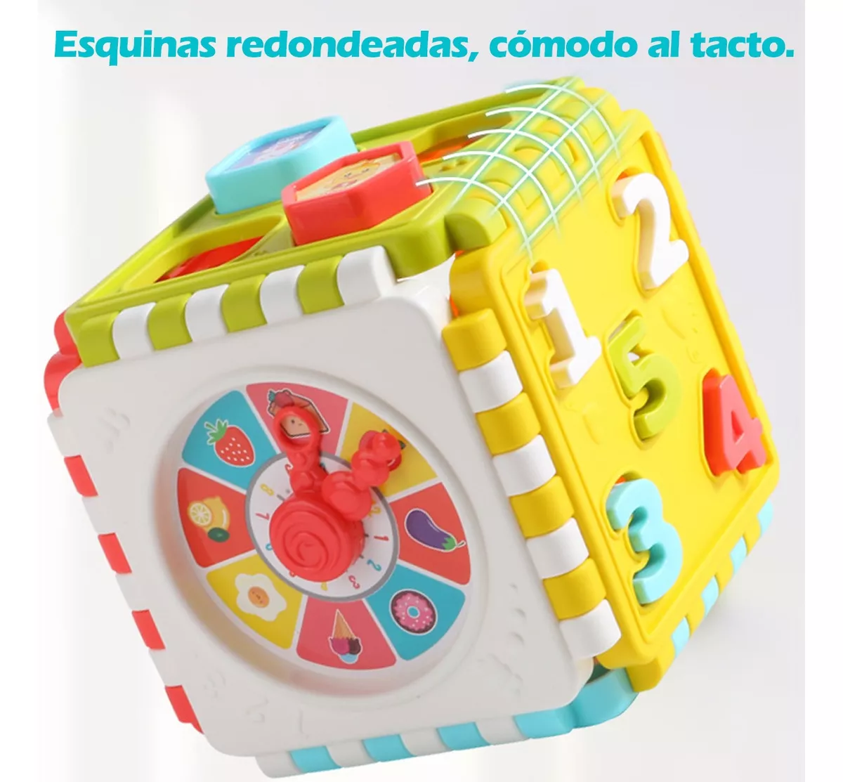 Juguete Niños Didáctico Educativo 6en1 Cubo Actividades Bebé