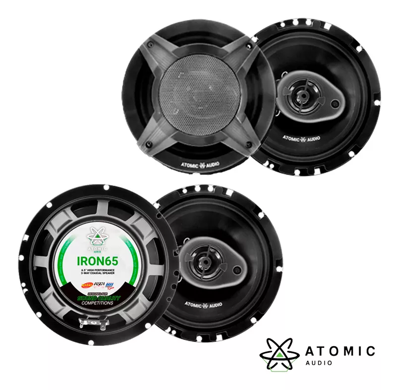 Estereo Sony Dsx-a410bt + Bocinas Iron 6.5 Atomic