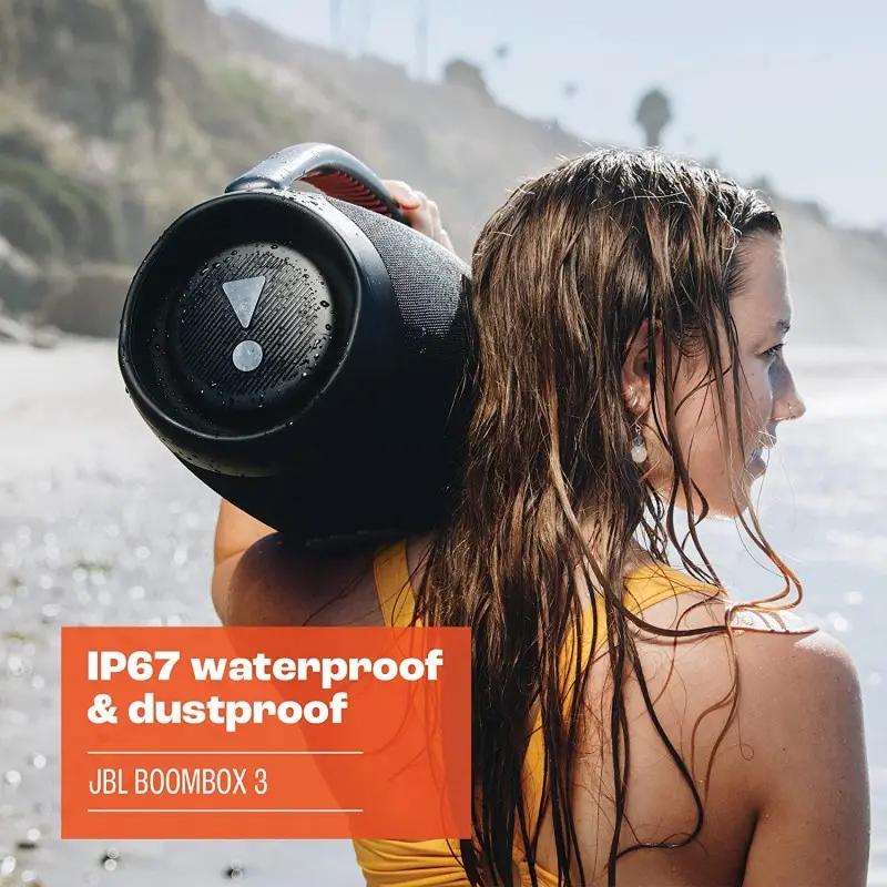 🎉👍altavoz portátil inalámbrico con transmisión Bluetooth Boombox 3
