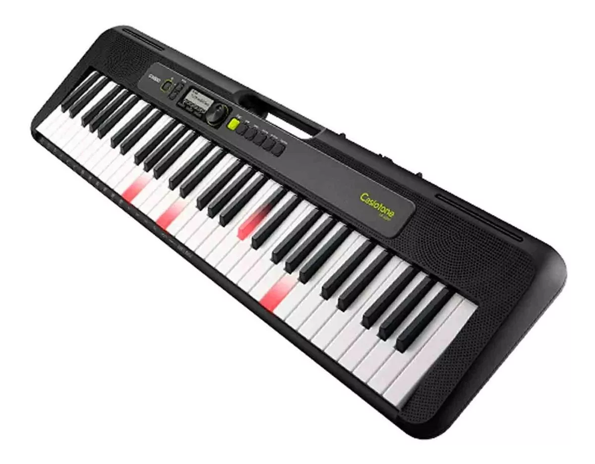 Teclado musical Casio Key Lighting LK-S250 negro