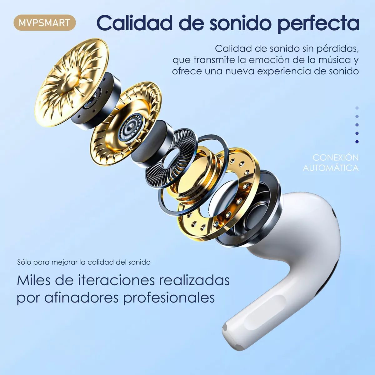 Audífonos Bluetooth Oem Compatible iPhone Xiaomi Android Cre