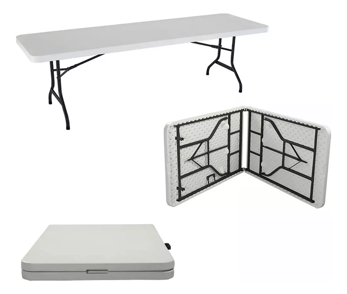 Vanlig EMME02 Mesa De Exterior de Pl&aacute;stico color Blanco
