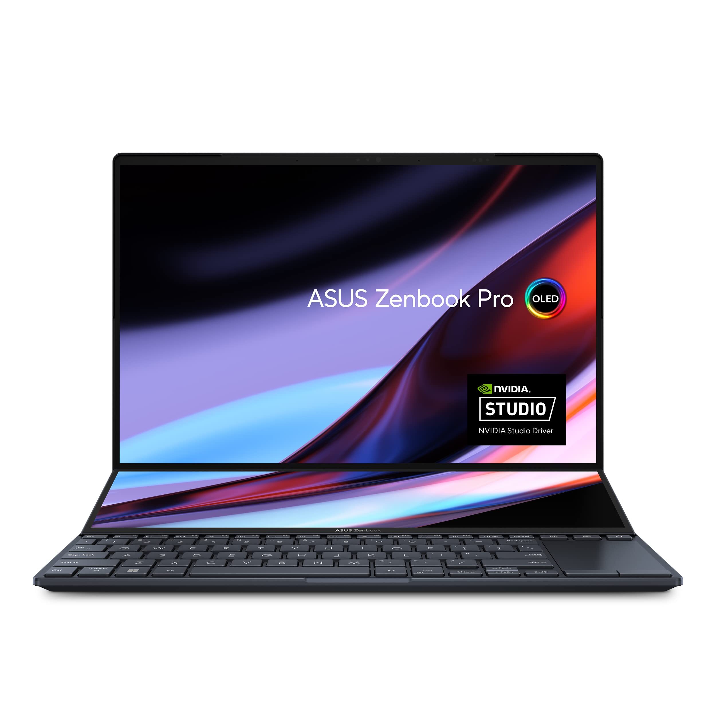 ZENBOOK PRO 14 DUO #OLED Portátil de doble pantalla diseñado para ayudarte a liberar tu potencial creativo
