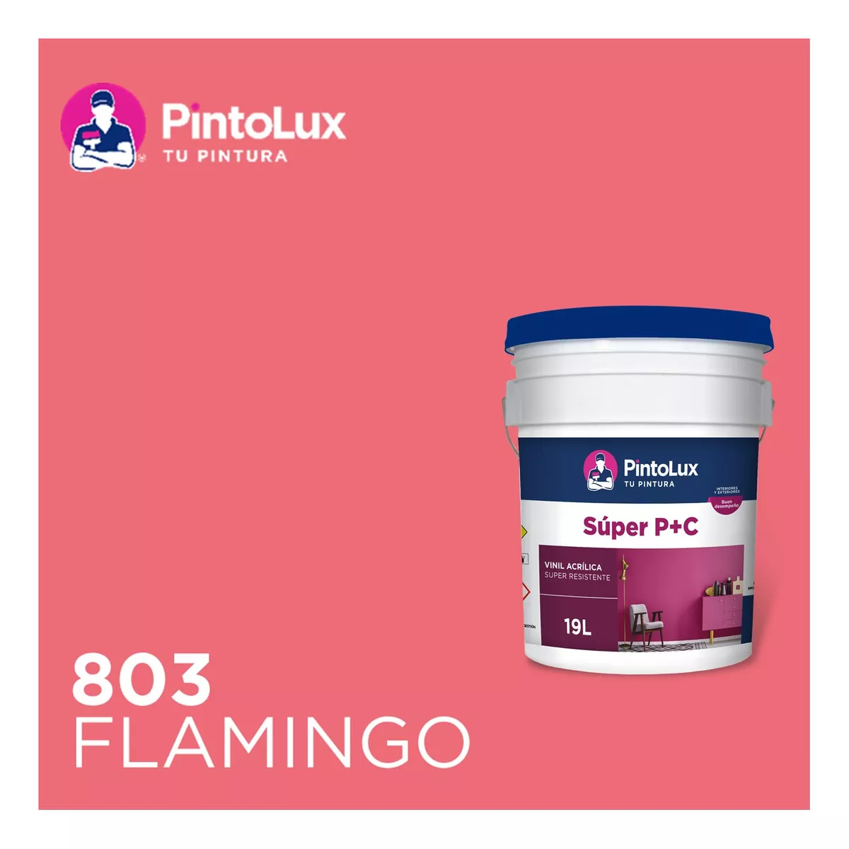 Pintura Pintolux Pc 19l Acrílica