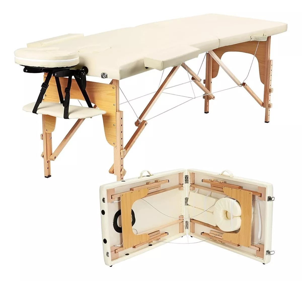 Mesa Camilla Plegable Masajes Port&aacute;til Estuche Gratis
