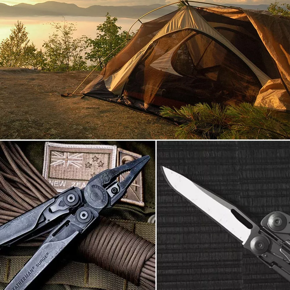 Multiherramienta Surge Plata Leatherman