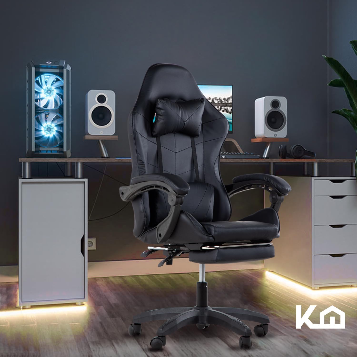 Kingshouse | Silla ergonómica reclinable para juegos