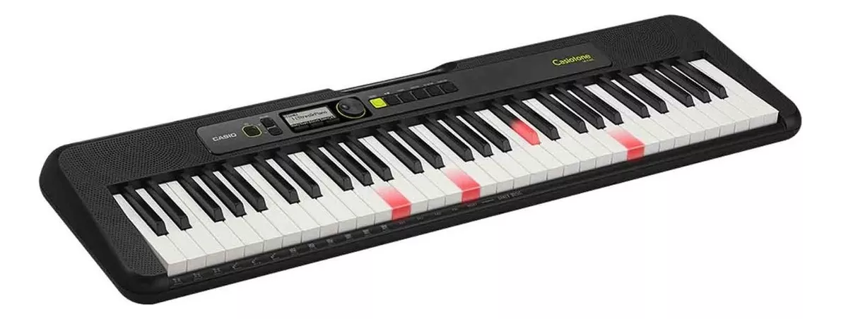 Teclado musical Casio Key Lighting LK-S250 negro