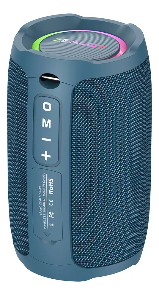 Bocina Bluetooth S49 Port&aacute;til Con Graves Potentes