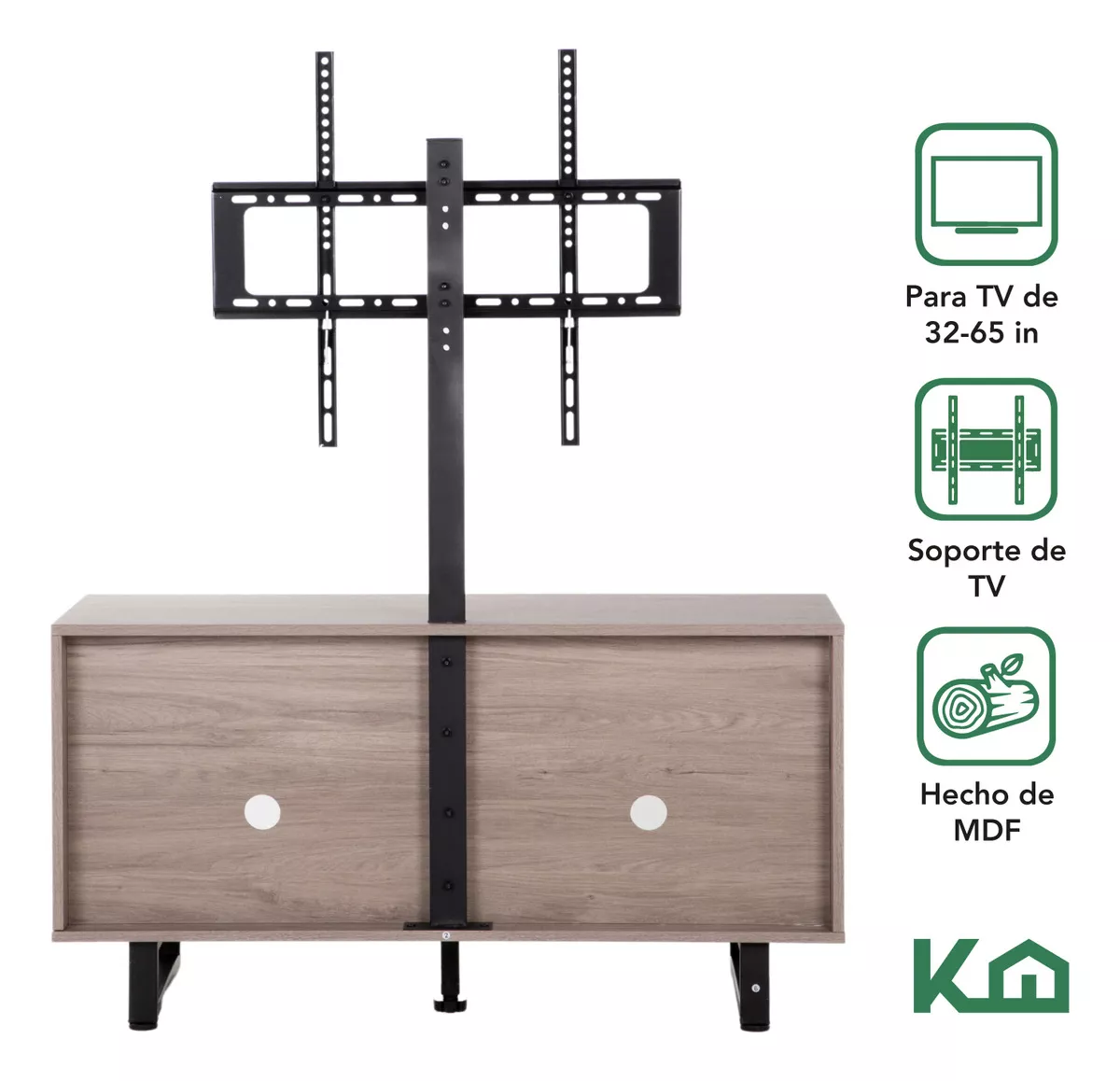 Centro De Entretenimiento De 32 A 65 Pulgadas Mueble Para Tv