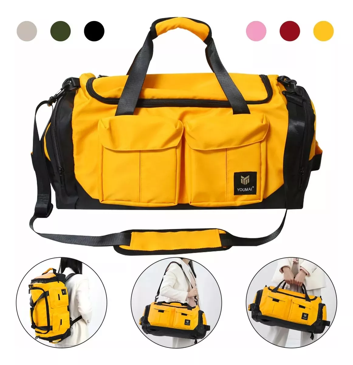 Maleta Deportiva Bolsa Gym Viaje Mochila Moda Fitness Bolsa