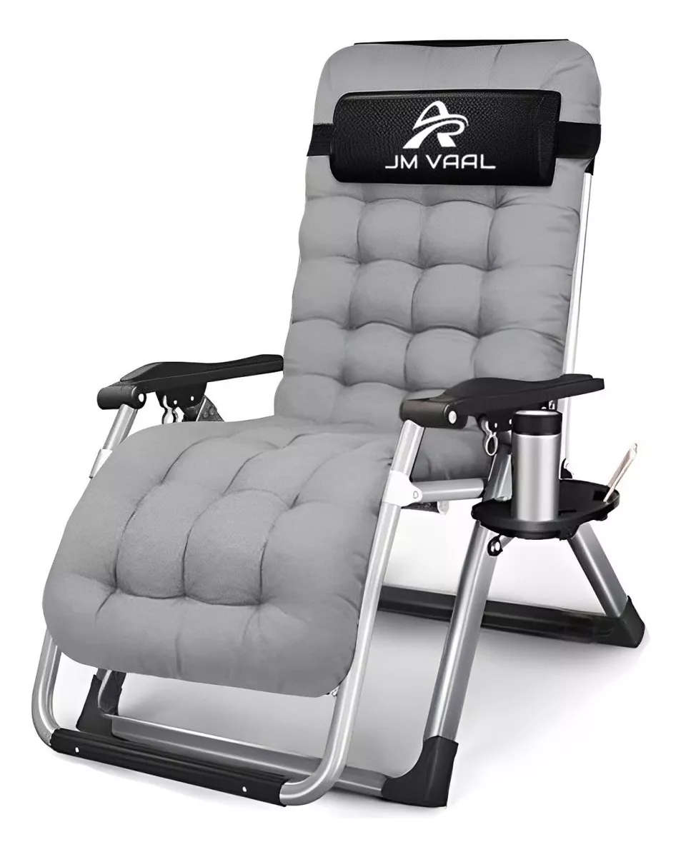 Silla Camastro Plegable Con Colch&oacute;n Ajustable En 180 Jm Vaal