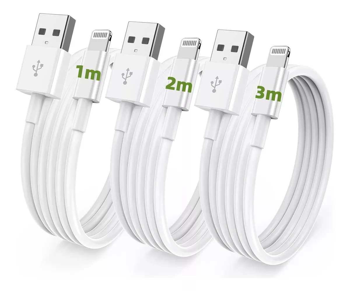 Cable Cargador Usb Para iPhone 12 13 14 iPad 3pzc Original