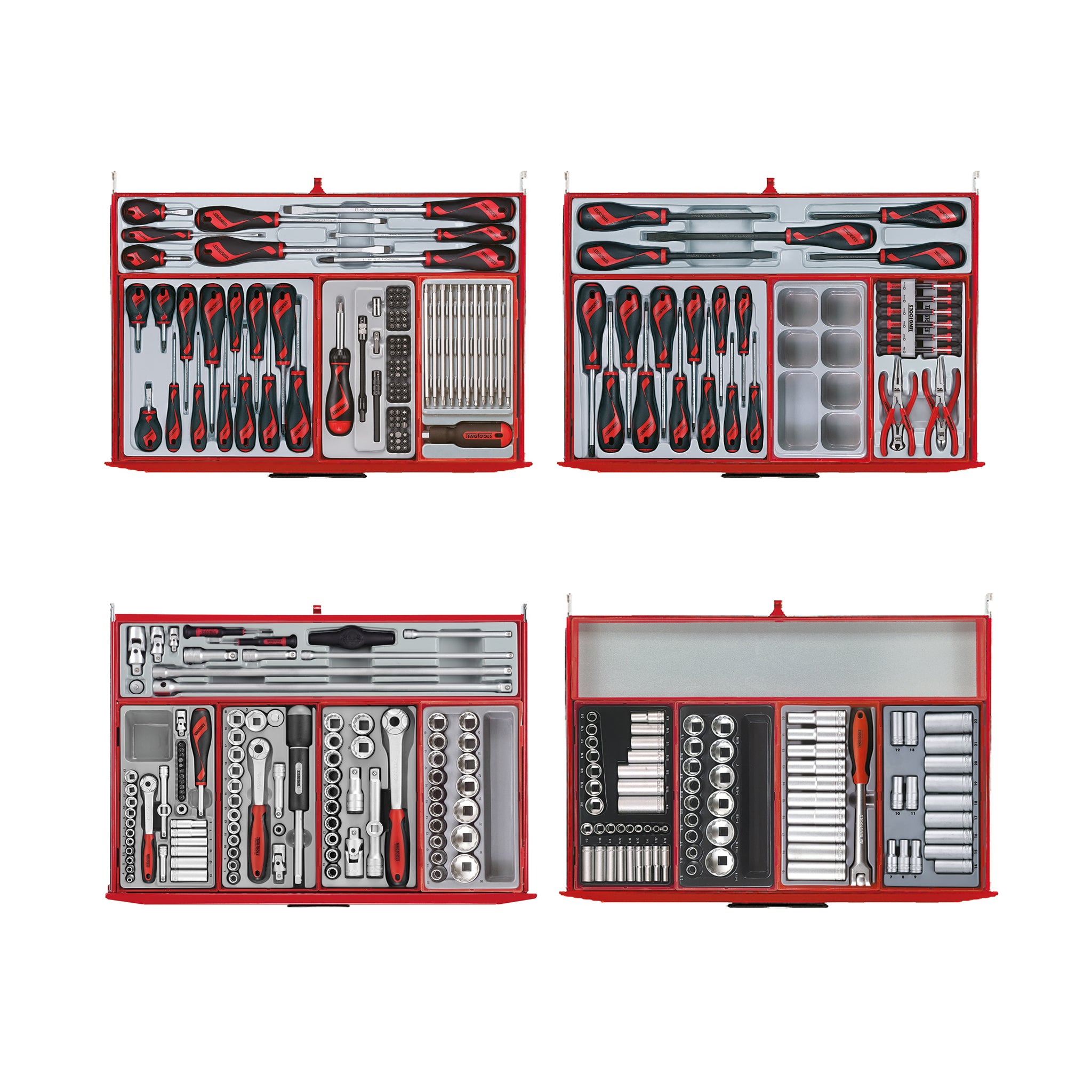⏰ &iexcl;La promoci&oacute;n comienza ahora! Teng Tools TCMONSTER02 Juego completo de herramientas de mano Monster Giant Master de 1100 piezas