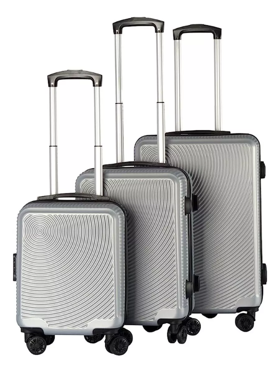 Juego De 3 Maletas De Viaje Travel Elite, Diferentes Tamaños