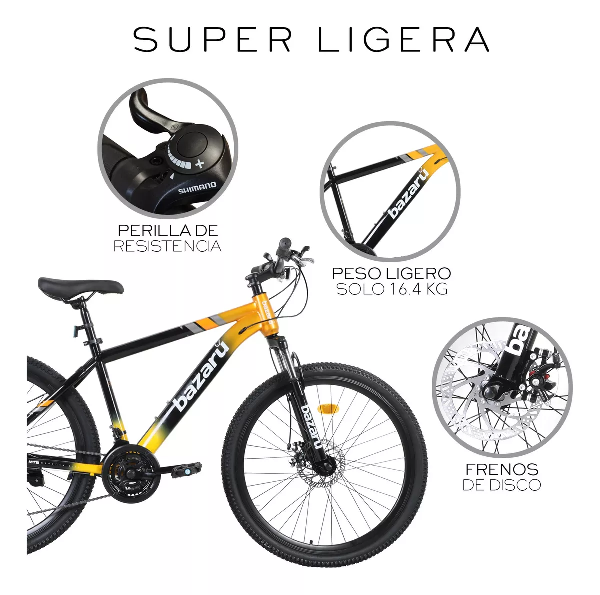 Bicicleta De Montaña Rodada 26 Profesional 21v Nube