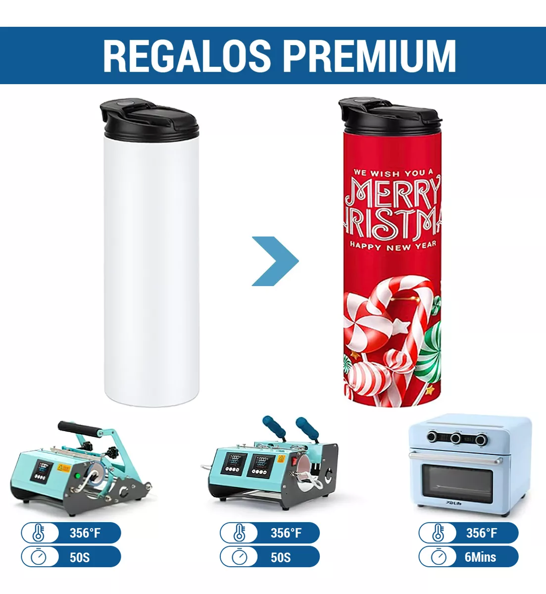 10pcs Tazas Para Sublimar Vaso Termo Sublimación 20oz 600ml