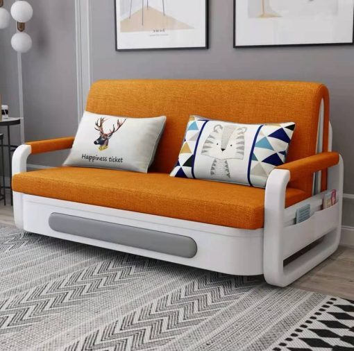 Sofá cama plegable multifuncional-ahorra espacio-lavable-látex suave