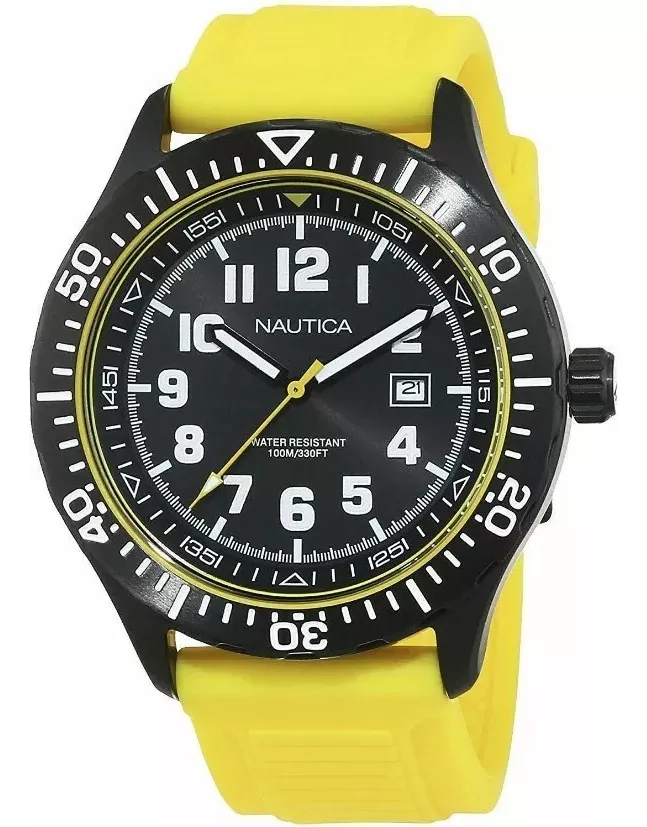 Reloj Nautica N S R Nad13527g Negro 44 Mm