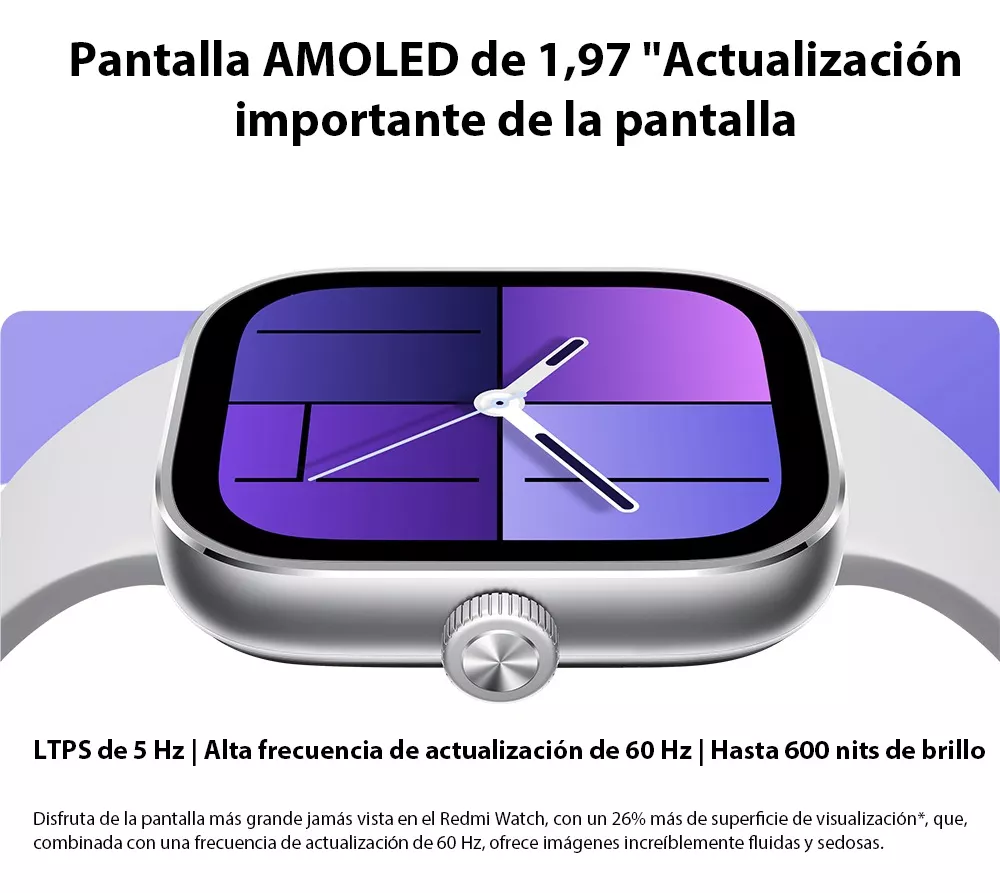 Reloj Inteligente Xiaomi Redmi reloj 4 1.97 Amoled Gray