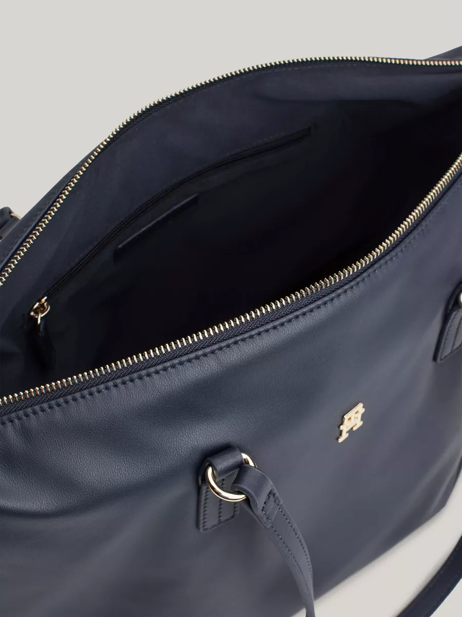 Bolso Tote Insignia Del Monograma De Mujer Tommy Hilfiger