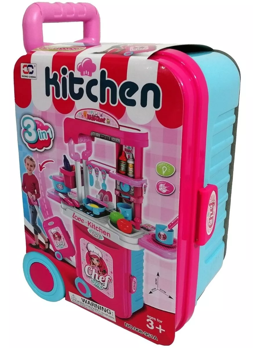Cocina Cocinita Juguete Luz Sonido Creatividad Infantil Moda