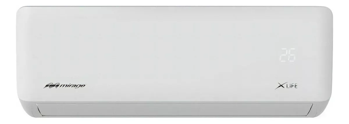 Aire acondicionado Minisplit Mirage X Life CLF120H 12.000 Btu 110V blanco