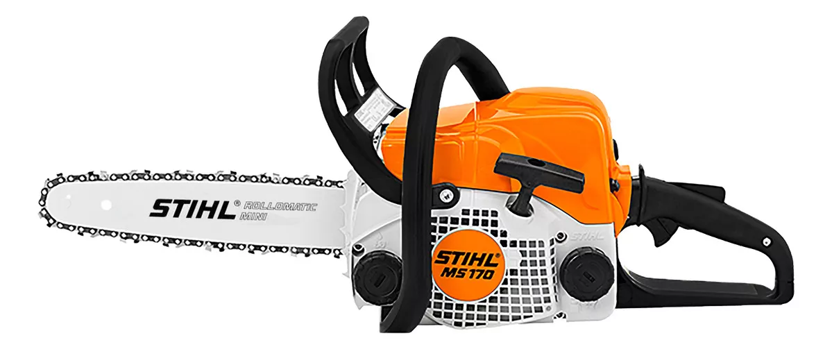 Motosierra a nafta Stihl MS 170 30.1cc naranja/blanco 1.7cv