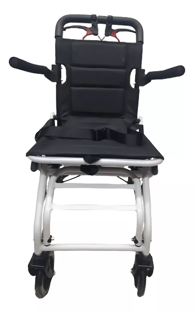 Silla De Traslado Plegable Ecg09 color Blanco