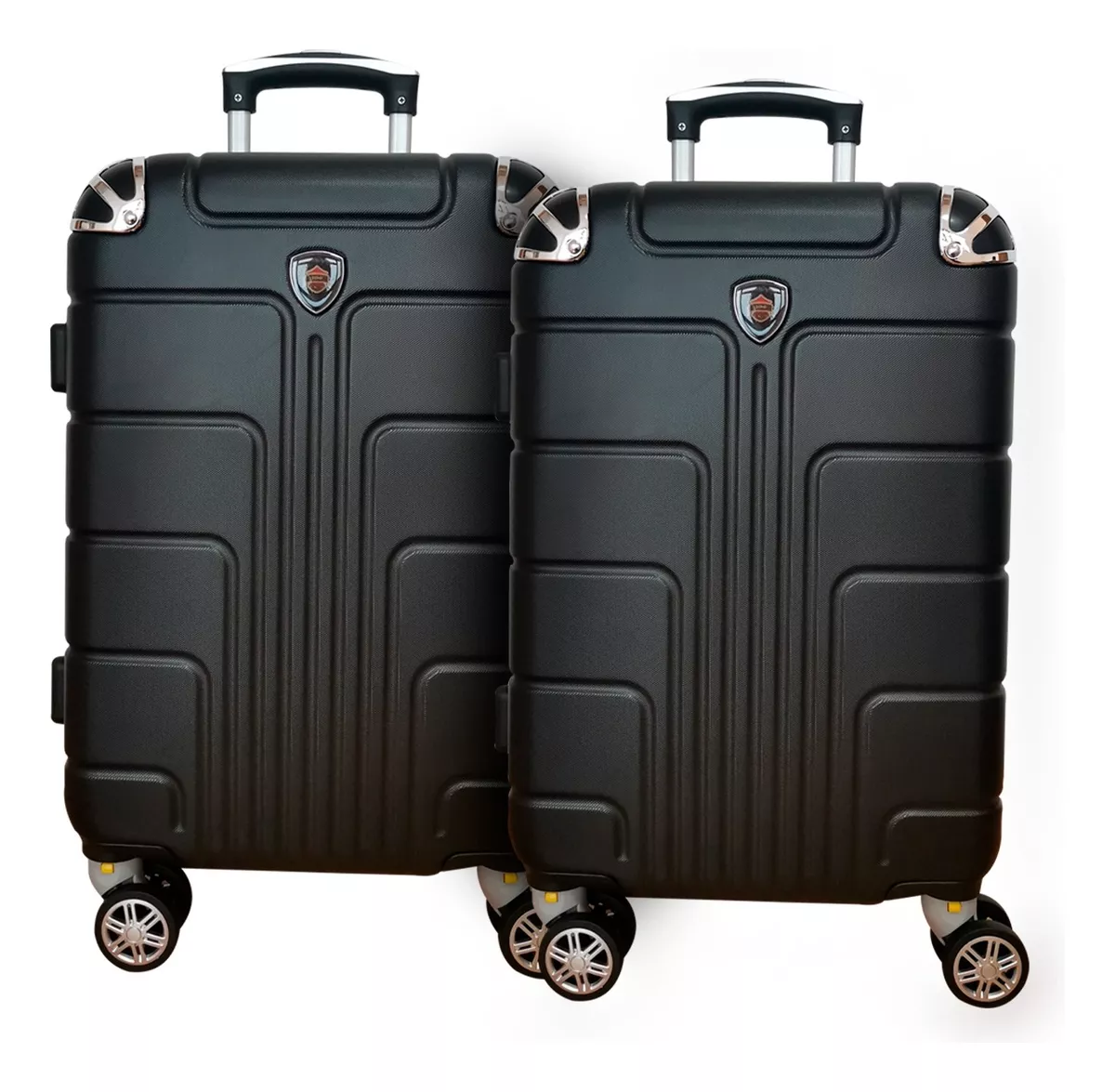 kit Viaje Maletas Avión 2pz 10kilos Ruedas 360 Set 20+20 Pul