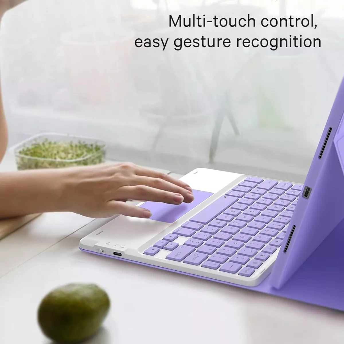 Funda Teclado Mouse +lapiz P/huawei Matepad Air/11.5'' 2023