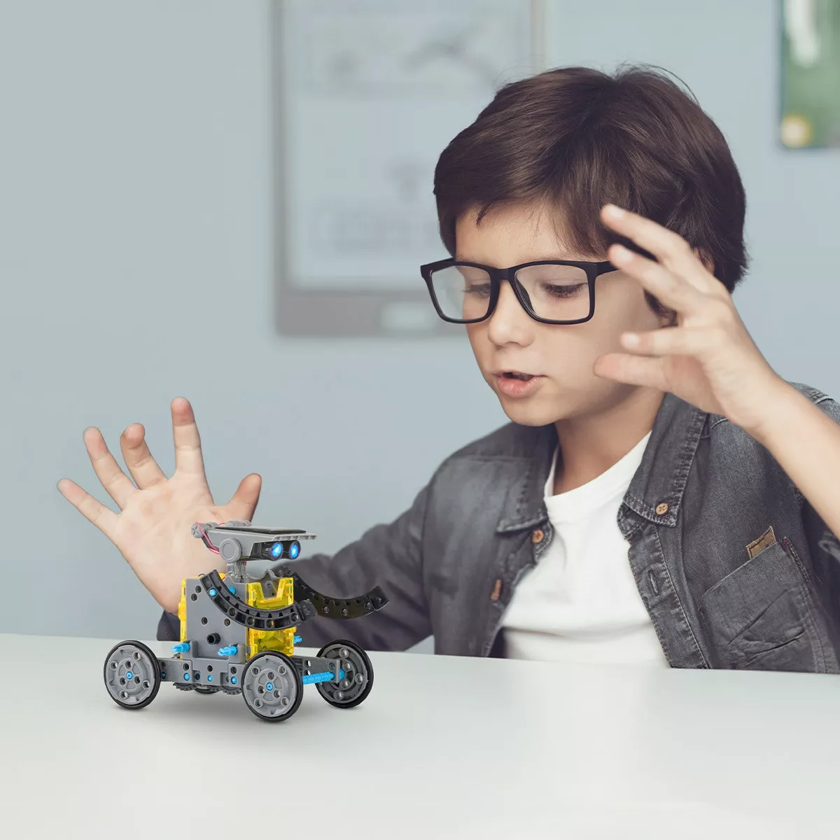 Robot De Juguete kit Solar Educativo Armable Para Niños
