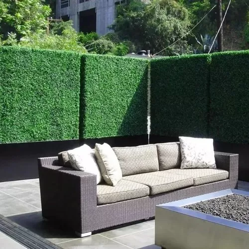 Muro Verde Follaje Artificial Sint&eacute;tico 100 Pzs