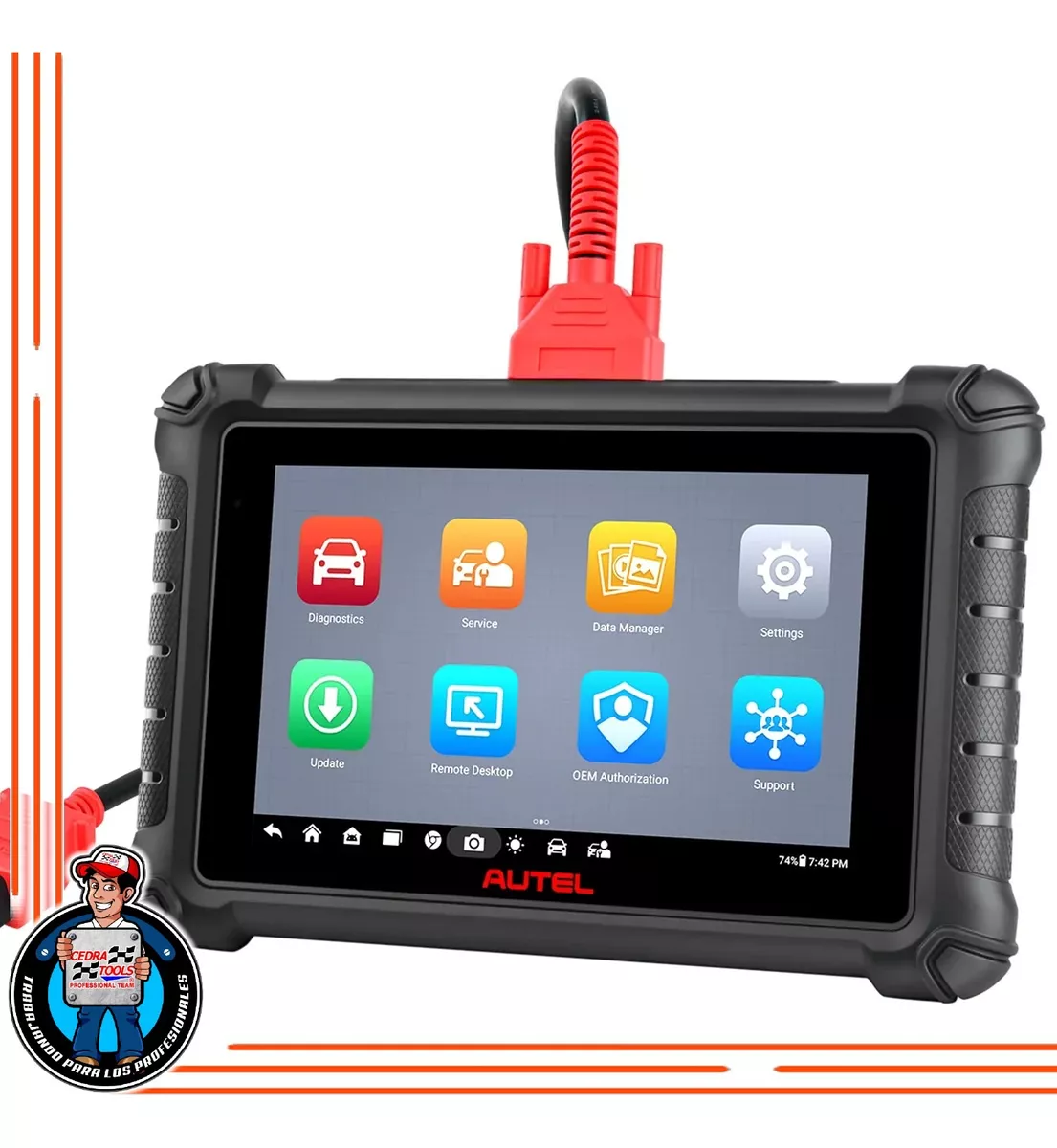 Escáner Automotriz Autel Maxicheck Mx900 Bidireccional