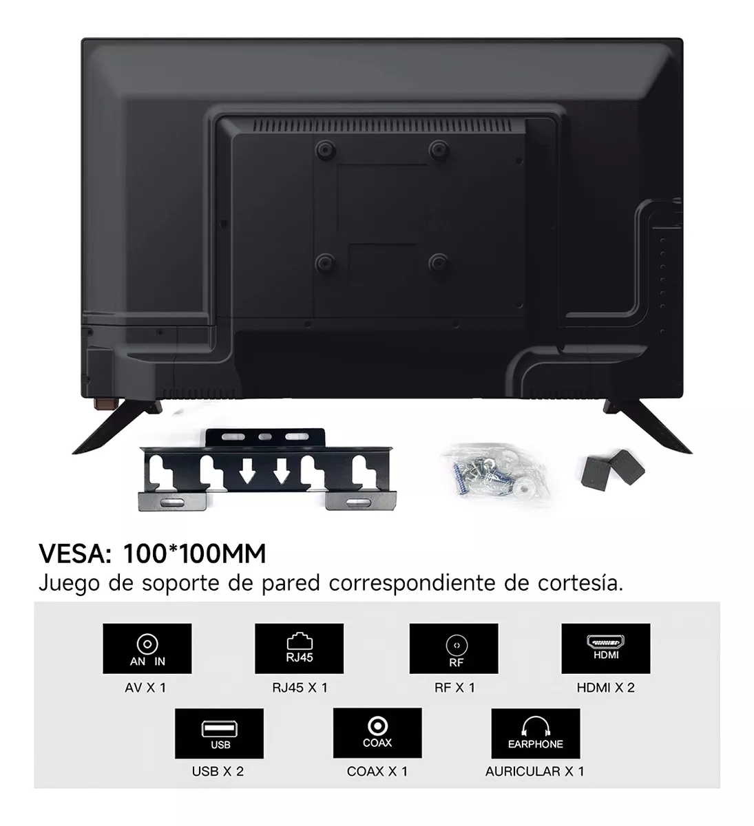 Smart Tv 24 Pulgadas Suevery Dled Full Hd Android Tv Dolby