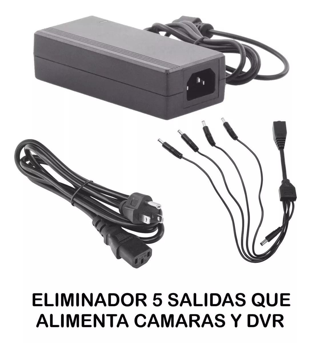 kit Circuito Cerrado Hilook Dvr 4 Canales 4 Camaras 1080p 2mp Full Hd Thc-b120-pc Cables Coaxial 18mts + Disco Duro 500gb