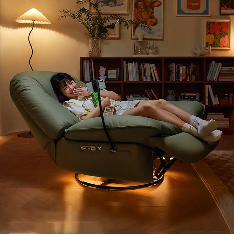 Sillón Sofá Eléctrico Inteligente con Control de Voz