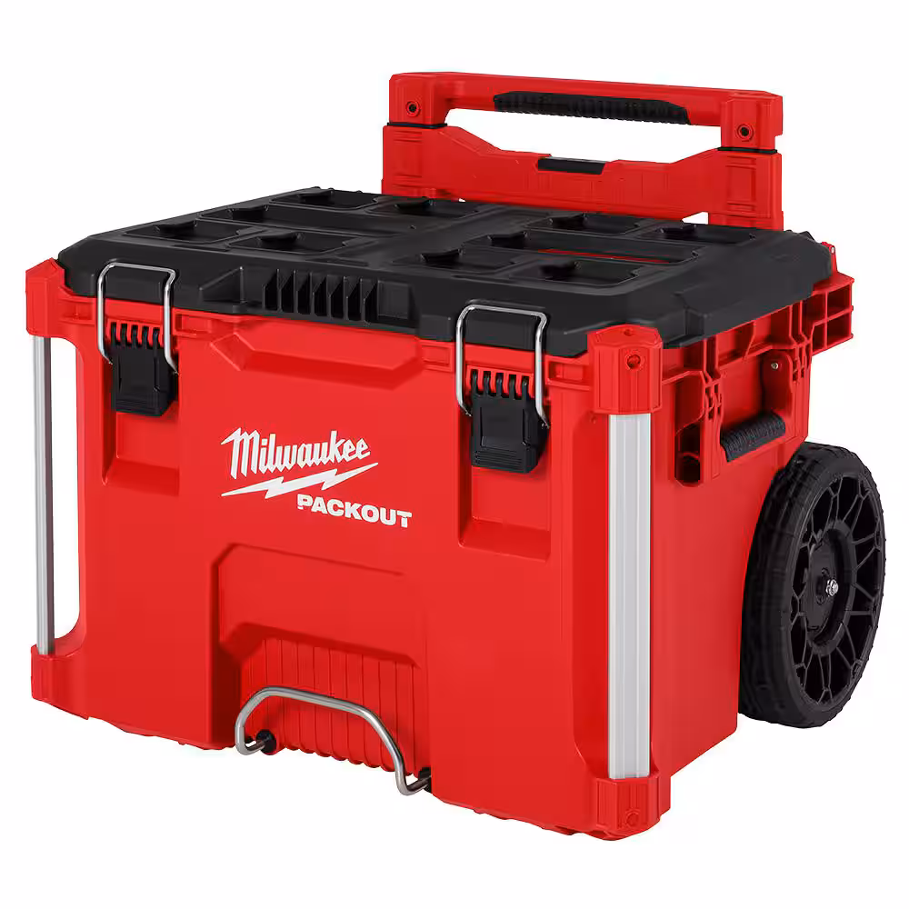 Milwaukee PACKOUT 22 in. Rolling Modular Tool Box Low Profile Handle 48-22-8427