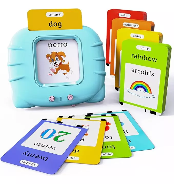 Juguetes Aprendizaje Tarjetas Lectura Espa&ntilde;ol 224 Palabras