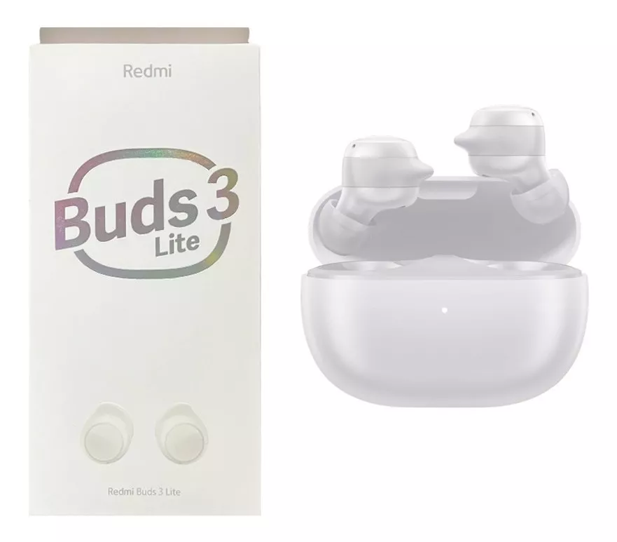 Audífonos Inalámbricos Xiaomi Redmi Buds 3 Lite Blanco
