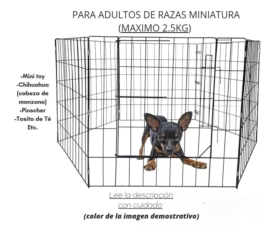 Valla Para Perros Expandible De 75cm De Alto 7.5mt De Largo