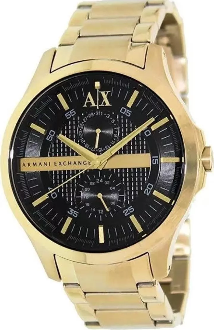 Reloj Para Caballero Armani Exchange Ax2122 Dorado