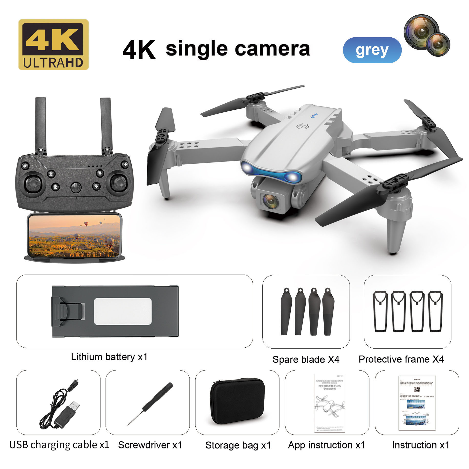 2023 último dron con cámara 6K UHD