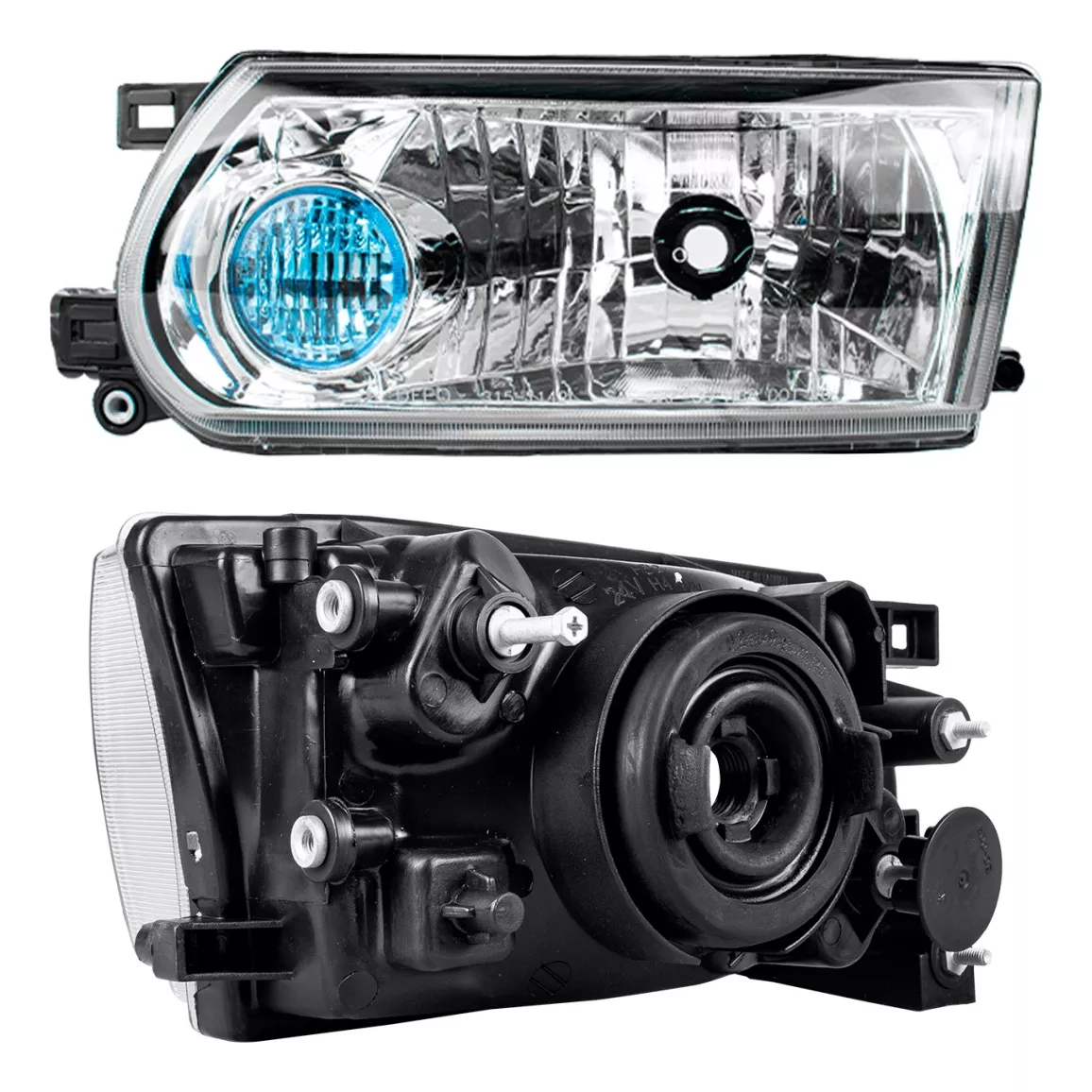 kit Frente Tsuru 3 Depo Faros Cuartos Biseles Parrilla Emble