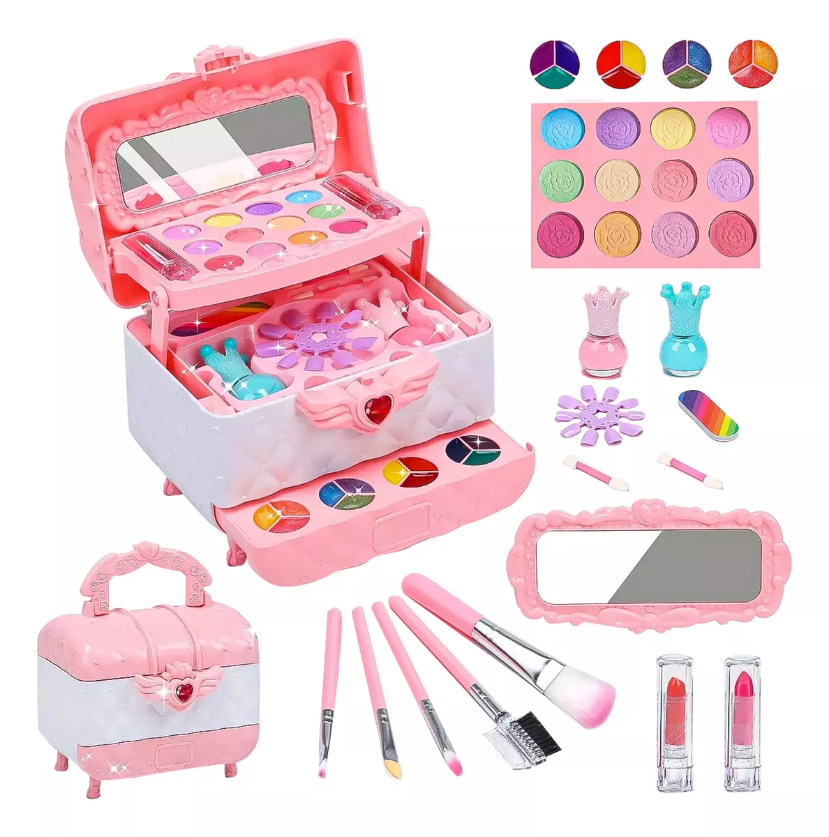 Juguetes Maquillaje Lavable De No T&oacute;xico Regalo Navidad Ni&ntilde;a