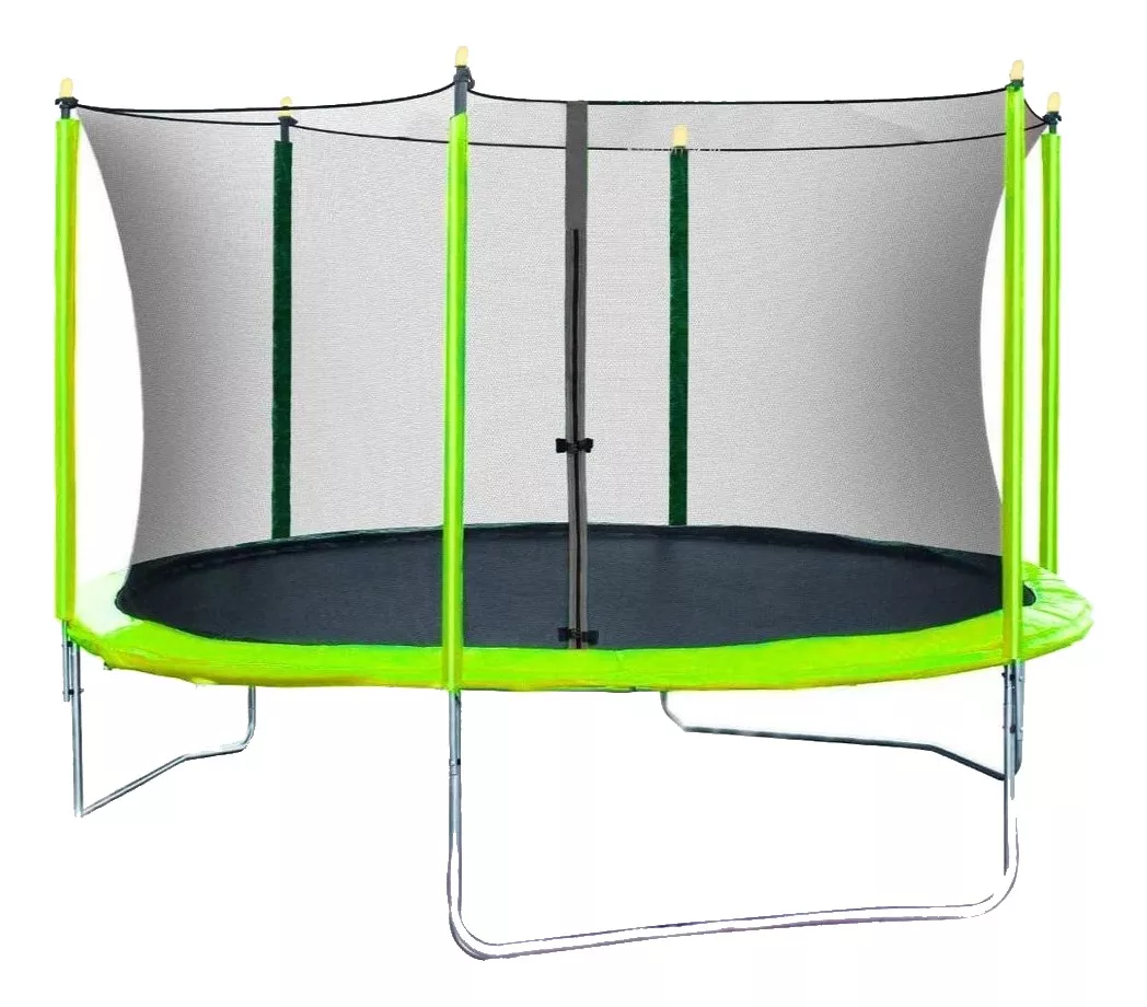 Fuxion Sports trampol&iacute;n brincol&iacute;n juguetes deportivos 10 pies 54 resortes con di&aacute;metro de 3.04 m