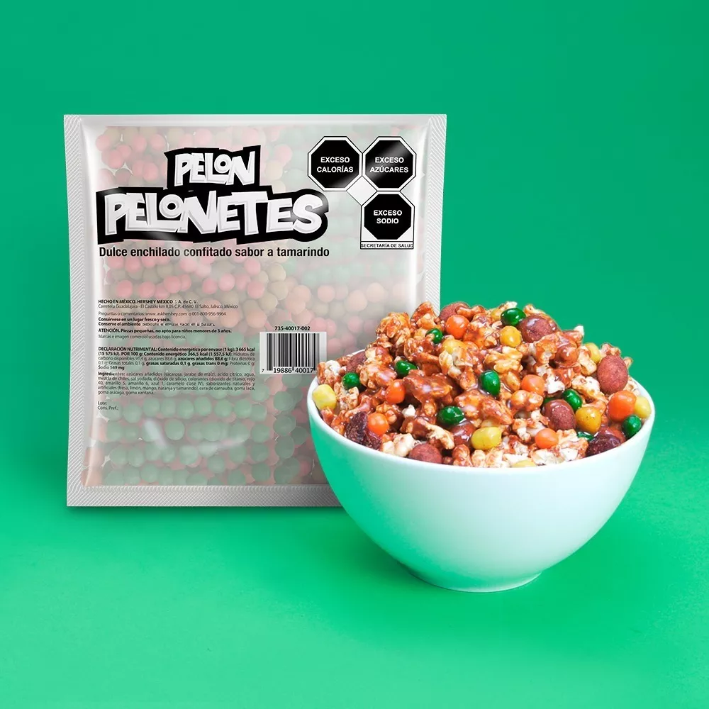 Dulce Pelonetes Pelon Pelo Rico Bolsa 1kg