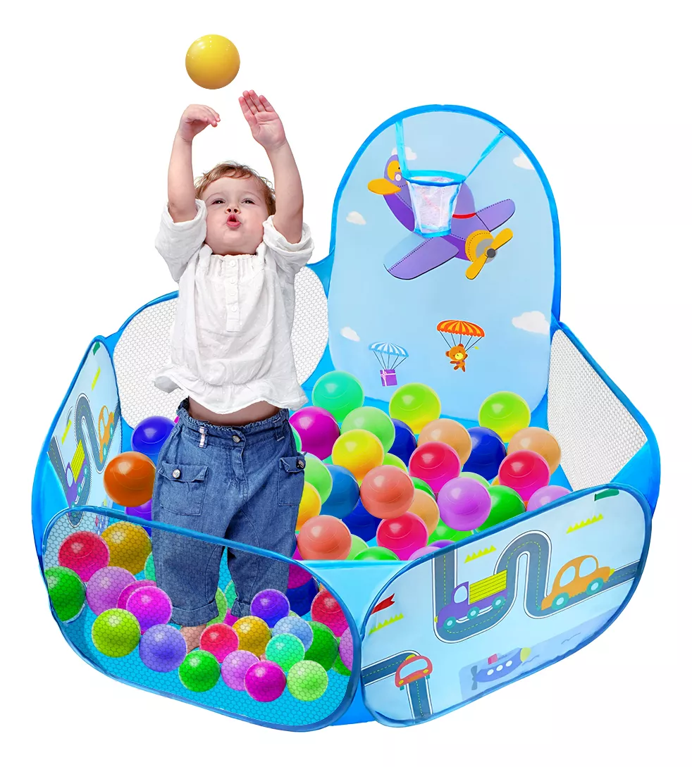 Alberca De Pelotas Piscina Corral Bebes Juego Para Ni&ntilde;os