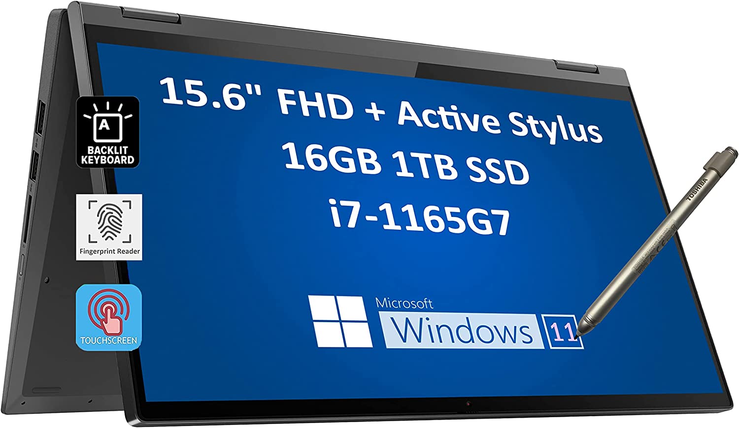 Lenovo IdeaPad Flex 5 5i Pantalla táctil 2 en 1 FHD de 15,6